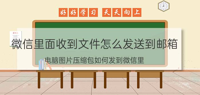 微信里面收到文件怎么发送到邮箱 电脑图片压缩包如何发到微信里？